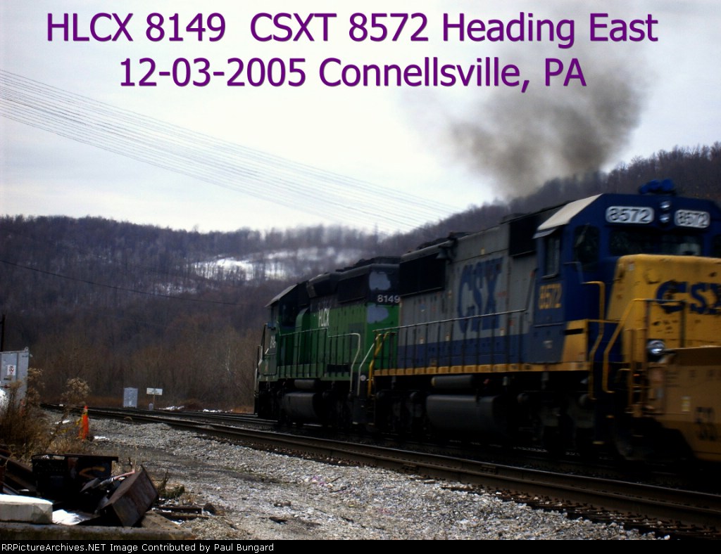 CSXT 8572   SD50   12-03-2005